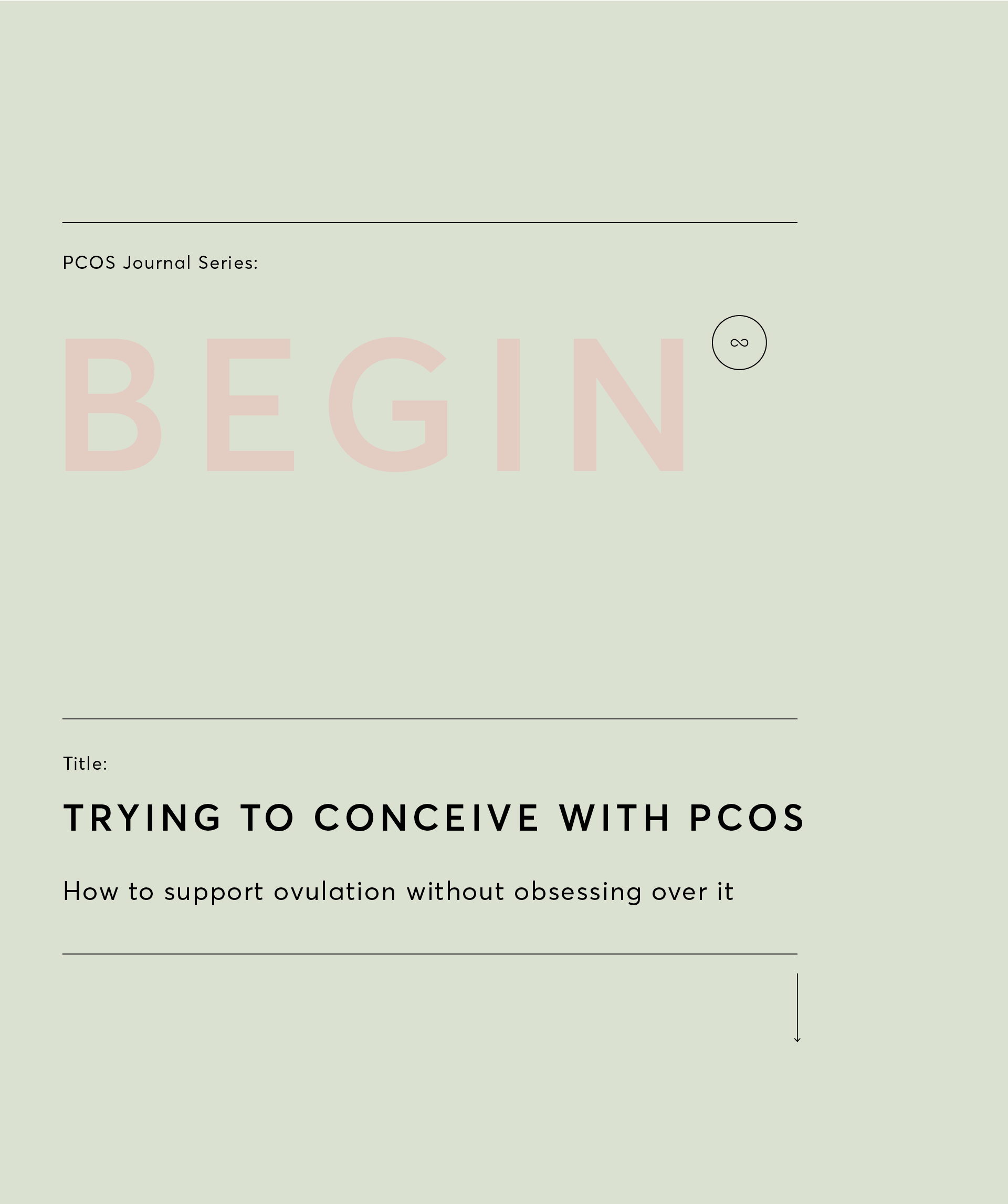 Trying to Conceive with PCOS: How to Support Ovulation Without Obsessing Over It