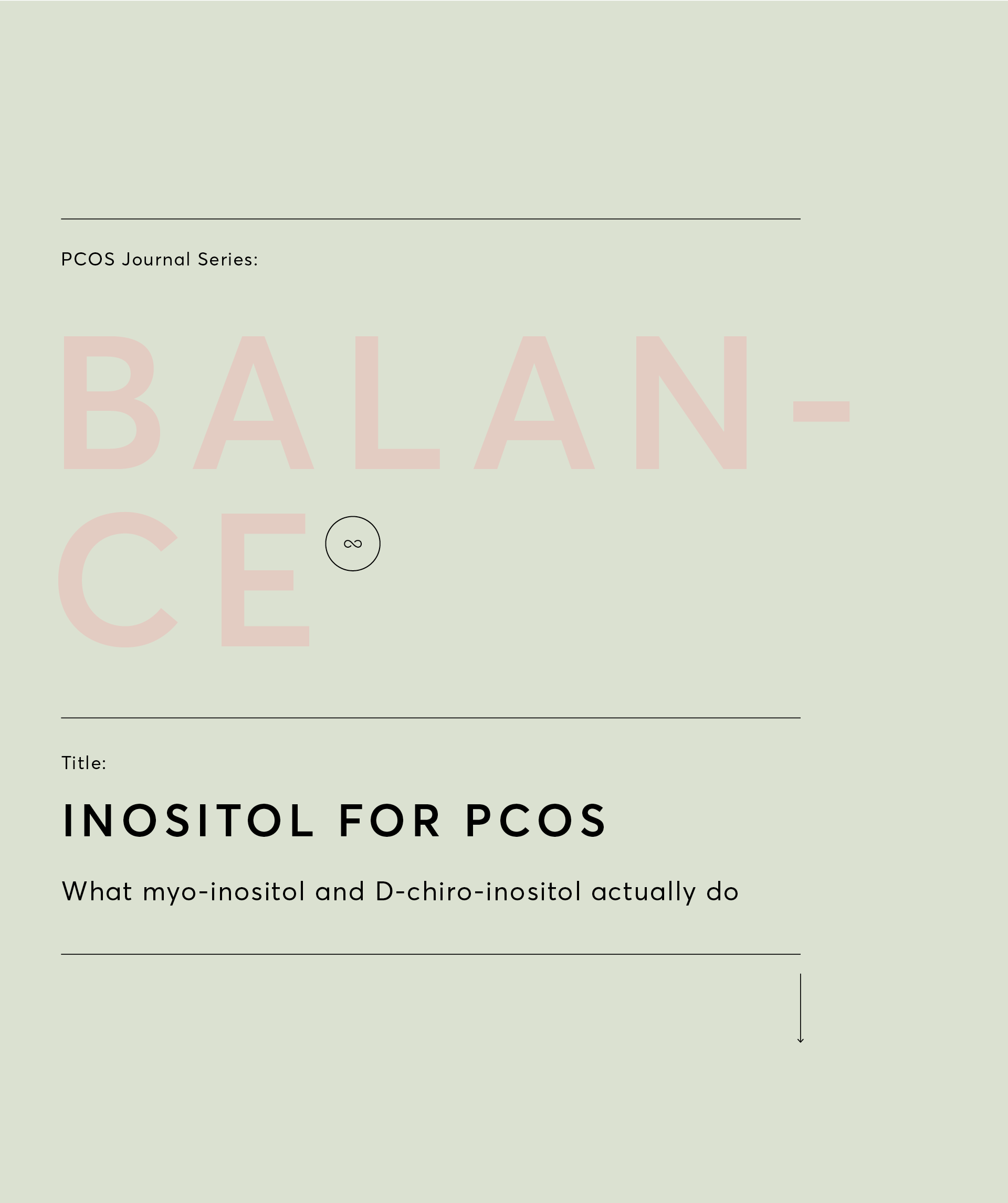 Inositol for PCOS: What Myo-Inositol and D-Chiro-Inositol Actually Do